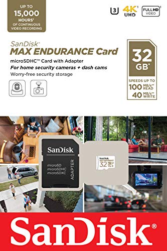 SanDisk 32GB MAX Endurance microSDHC Card
